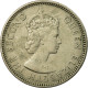 Monnaie, Etats Des Caraibes Orientales, Elizabeth II, 25 Cents, 1955, TTB - Territoires Britanniques Des Caraïbes