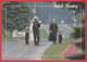 Grettings From THE AMISH COUNTRY -AMISH FAMILY - Photo D. Noble ** 2 SCANS - Autres & Non Classés