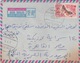 LIBAN LEBANON EGYPTE 1971 CENSUREE LETTRE AIRMAIL COVER SOUK EL GHARB POSTMARK - Liban