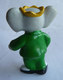 FIGURINE MARQUE INCONNUE BABAR  - DE BRUNHOFF MAIN DANS LA POCHE 1990 PVC - Andere & Zonder Classificatie