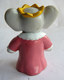 FIGURINE MARQUE INCONNUE BABAR  - DE BRUNHOFF CELESTE  1990 PVC - Autres & Non Classés