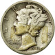 Monnaie, États-Unis, Mercury Dime, Dime, 1943, U.S. Mint, Denver, TB+, Argent - 1916-1945: Mercury