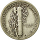 Monnaie, États-Unis, Mercury Dime, Dime, 1943, U.S. Mint, Denver, TB+, Argent - 1916-1945: Mercury