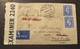 LETTRE AERIENNE  CENSUREE LONDRES-SUISSE 28/08/1944 - Lettres & Documents