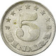 Monnaie, Yougoslavie, 5 Dinara, 1965, TTB, Aluminium, KM:32 - Yugoslavia