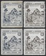 Suisse WWI Vignette Militaire Soldatenmarken 1. DIVISION 1914-18 F/VF Hinged, NH Or Used. 4 Diff. - Labels