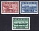 AUSTRIA - 1937 DANUBE NAVIGATION ANNIVERSARY SET (3V) FINE MOUNTED MINT MM * SG805-807 - Unused Stamps