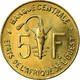 Monnaie, West African States, 5 Francs, 2002, SUP, Aluminum-Nickel-Bronze, KM:2a - Côte-d'Ivoire