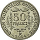 Monnaie, West African States, 50 Francs, 2004, SUP, Copper-nickel, KM:6 - Elfenbeinküste