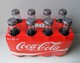 - RARE - Pack De 8 Bouteilles En Verre. COKE . COCA COLA - Coupe Du Monde De Foot Mexico 1986 - 20cl - - Flessen