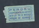 PORTUGAL TICKET DE TRANSPORT BUS OU TRAMWAY ? AVEC PUB : - Europe