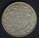 Liberia, 25 Cents 1961, Silber, XF - Liberia