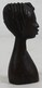 Buste En Ebène - Tête - Coiffure Du Togo Afrique - Art Africain