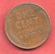 1 Cent , One Cent , ETATS UNIS , Bronze , 1939 , LINCOLN - 1909-1958: Lincoln, Wheat Ears Reverse