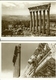 5 CP Photos Baalbeck Temples De Jupiter Et De Bacchus Et Reconstitution Des Temples Lebanon Liban - Liban