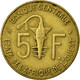 Monnaie, West African States, 5 Francs, 1976, TTB, Aluminum-Nickel-Bronze, KM:2a - Côte-d'Ivoire