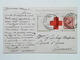 Cascella 1 Croce Rossa Italiana Prima Guerra Pubblicita Pubblicitaria Militare WWI Viaggiato Carnia 3 Serie N 16 - Altri & Non Classificati