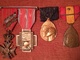 4 Médailles Belges WWI Première Guerre Mondiale - 1914-18