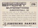 PANINI SPORT SUPERSTARS 1982 FOOTBALL ALLEMAGNE FC KAISERLAUTERN - Edition Française