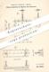 Original Patent - Hermann Treskow , Berlin , 1880 , Führung Am Objektivtisch Für Mikroskop Nebst Kompressorium !!! - Historische Dokumente