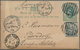 Basutoland: 1896/1948, Lot Of Two Used Stationeries And Two Covers (incl. One Bechuanaland), Only Be - 1933-1964 Crown Colony