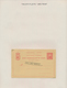 Belgisch-Kongo: 1886/1958 Postal Stationery Collection Of About 305 Postal Stationery Postcards (inc - Collections