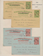 Delcampe - Belgisch-Kongo: 1886/1958 Postal Stationery Collection Of About 305 Postal Stationery Postcards (inc - Collections