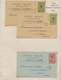 Delcampe - Belgisch-Kongo: 1886/1958 Postal Stationery Collection Of About 305 Postal Stationery Postcards (inc - Collections
