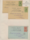 Delcampe - Belgisch-Kongo: 1886/1958 Postal Stationery Collection Of About 305 Postal Stationery Postcards (inc - Verzamelingen