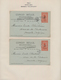 Delcampe - Belgisch-Kongo: 1886/1958 Postal Stationery Collection Of About 305 Postal Stationery Postcards (inc - Sammlungen