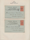 Delcampe - Belgisch-Kongo: 1886/1958 Postal Stationery Collection Of About 305 Postal Stationery Postcards (inc - Verzamelingen