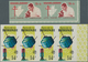 Burundi: 1964/1965, Lot Of 5376 IMPERFORATE Stamps MNH, Showing Various Topics Like Dance, Medicine, - Collections