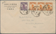 China: 1927/86, 72 (ca.) Covers And Cards, As Well As 4 Stamp Folders In Box, Including A Number Of - ...-1878 Prephilately