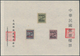 China: 1948/49, 5 Official Specimen Sheets, With Overprinted Specimen Stamps, Including The 75th Ann - ...-1878 Prephilately