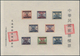 China: 1948/49, 5 Official Specimen Sheets, With Overprinted Specimen Stamps, Including The 75th Ann - ...-1878 Prephilately