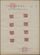 China: 1948/49, 5 Official Specimen Sheets, With Overprinted Specimen Stamps, Including The 75th Ann - ...-1878 Prephilately