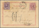 Curacao: 1884/1942, Covers (5), Used Ppc (2) And Used Stationery (11 Inc. Uprates) Inc. Registration - Niederländische Antillen, Curaçao, Aruba
