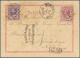 Curacao: 1884/1942, Covers (5), Used Ppc (2) And Used Stationery (11 Inc. Uprates) Inc. Registration - Curacao, Netherlands Antilles, Aruba