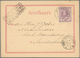 Delcampe - Curacao: 1884/1942, Covers (5), Used Ppc (2) And Used Stationery (11 Inc. Uprates) Inc. Registration - Niederländische Antillen, Curaçao, Aruba