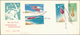 Delcampe - Dubai: 1954/90, Covers QEII (3), Independent State (8), FDC (4, 1963/64 Inc. Space And Kennedy), Sta - Dubai