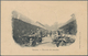 Delcampe - Französisch-Indochina: 1904/1906, Assortment Of 54 Different Ppc, Depicting Street Scenes, Local Mar - Briefe U. Dokumente