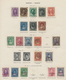 Hawaii: 1853/1899, Mainly Used Collection Of Apprx. 48 Stamps On Ancient Schaubek Pages. - Hawaï