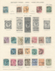 Indien: 1854/1920 (ca.), Used Collection On Ancient Schaubek Pages, From Early Issues Incl. 1854 4a. - 1854 Compagnie Des Indes