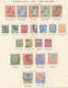 Indien: 1854/1920 (ca.), Used Collection On Ancient Schaubek Pages, From Early Issues Incl. 1854 4a. - 1854 Compagnie Des Indes