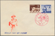 Delcampe - Japan: 1948/86, Stock Of FDC (193) Many Real Used To US, Sports+olympics, New Year, Philatelic Week, - Sonstige & Ohne Zuordnung