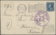 Delcampe - Lagerpost Tsingtau: Kurume, 1915/19, The Bruno Rawengel (rank: Marine Oberzahlmeister) Correspondenc - Deutsche Post In China