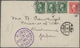 Delcampe - Lagerpost Tsingtau: Kurume, 1915/19, The Bruno Rawengel (rank: Marine Oberzahlmeister) Correspondenc - Deutsche Post In China