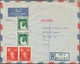 Katar / Qatar: 1964/82 (ca.), Covers (9), Airletters Mint (2), Boyscouts S/s Imperf. And Perf. MNH, - Qatar