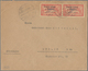 Libanon: 1921/59 (ca.), Lot Of Covers (22), Stationery (5) Inc. FDC 1938 France-Lebanon Air S/s. Als - Lebanon