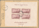 Libanon: 1921/59 (ca.), Lot Of Covers (22), Stationery (5) Inc. FDC 1938 France-Lebanon Air S/s. Als - Lebanon